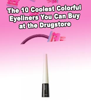 Dark red liquid eyeliner