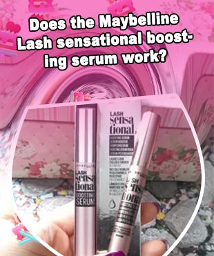 Maybelline lash boosting serum