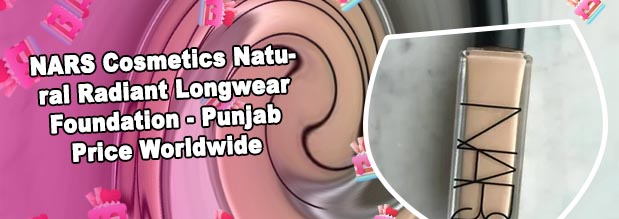 Nars natural radiant longwear foundation punjab
