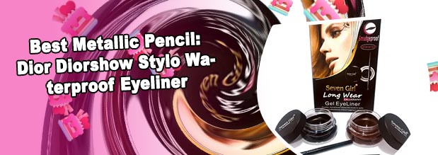 Waterproof smudge proof gel eyeliner