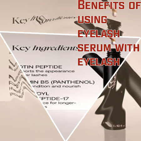 Lash serum compatible with lash extensions